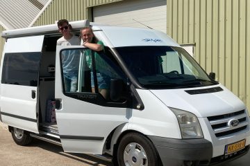 Us in the camper :D